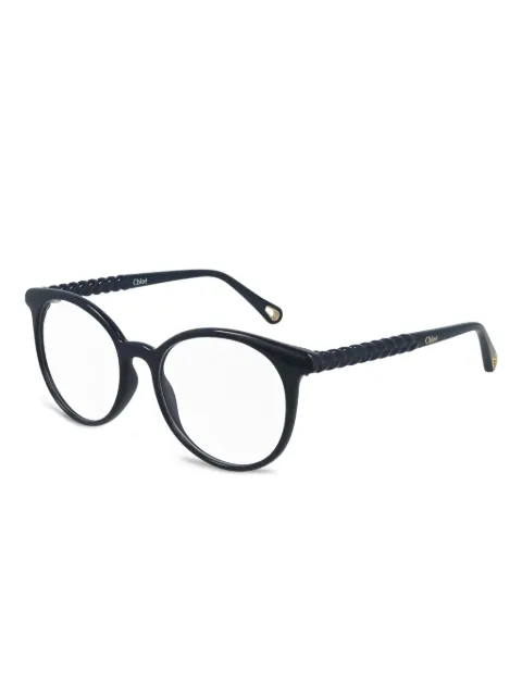 Chloé lentes con armazón redonda