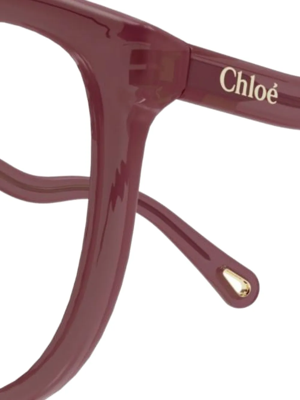 Chloé Eyewear CH0089O bril Rood