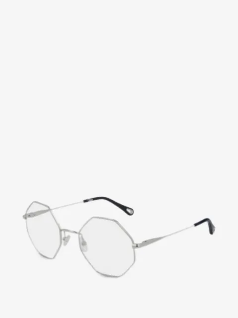 Chloé Eyewear 기하학 프레임 안경
