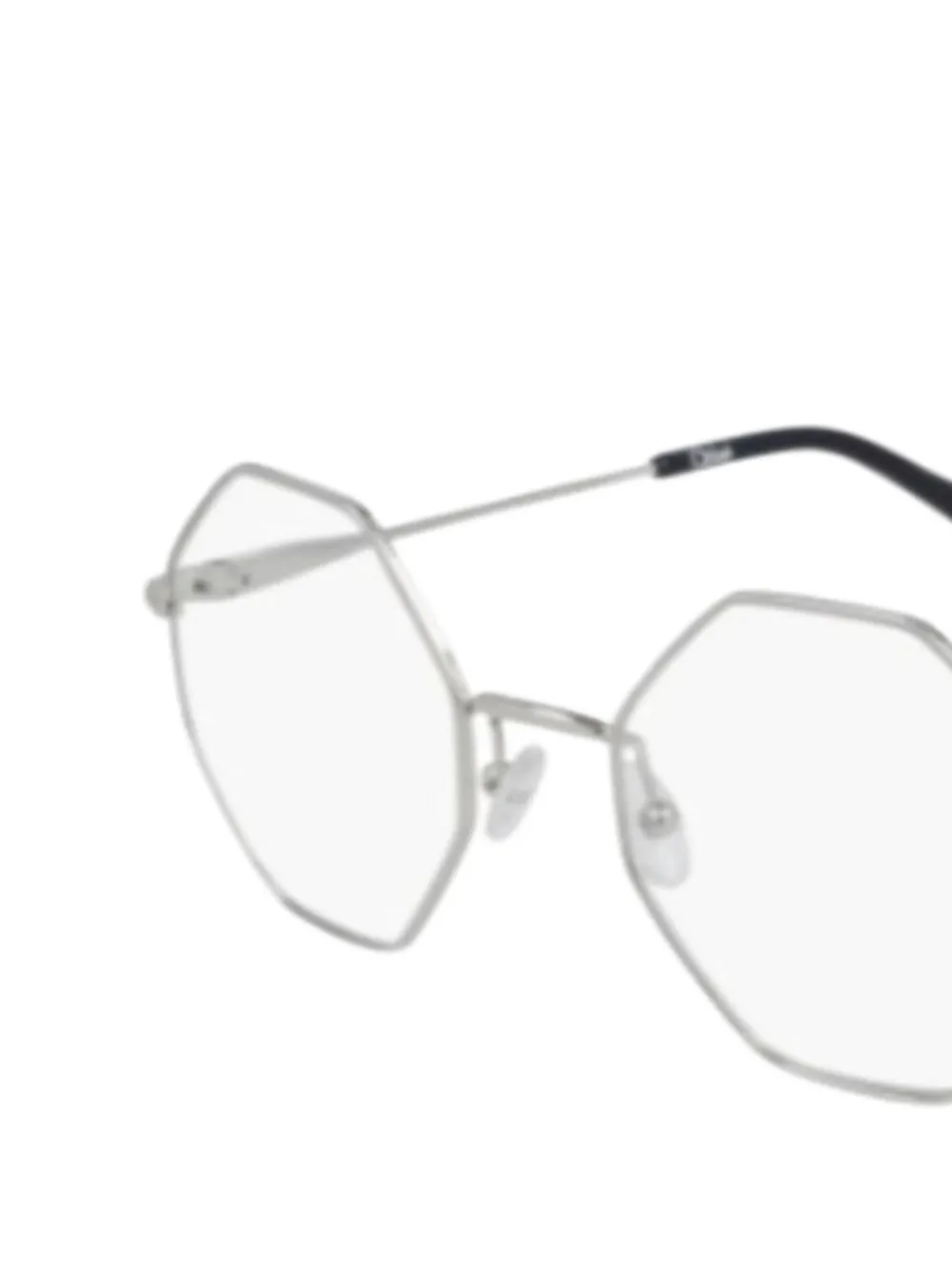  Chloé Eyewear Geometric-frame Glasses - Silver 