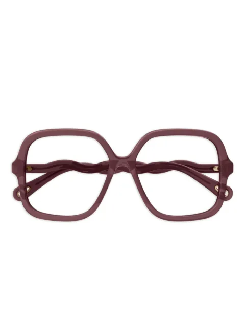 Chloé lentes con armazón cuadrada