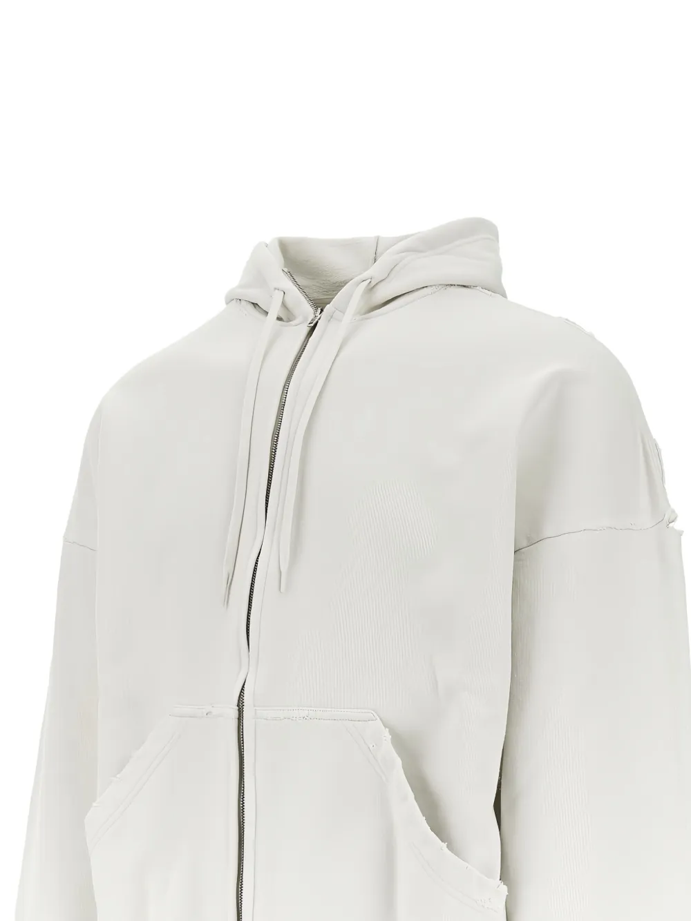 Balenciaga Sweater met rits Wit