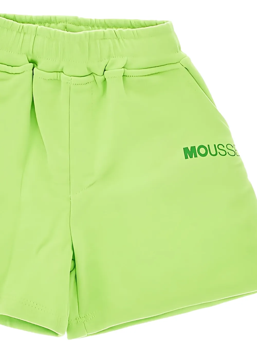 mousse dans la bouche Shorts met elastische band Groen