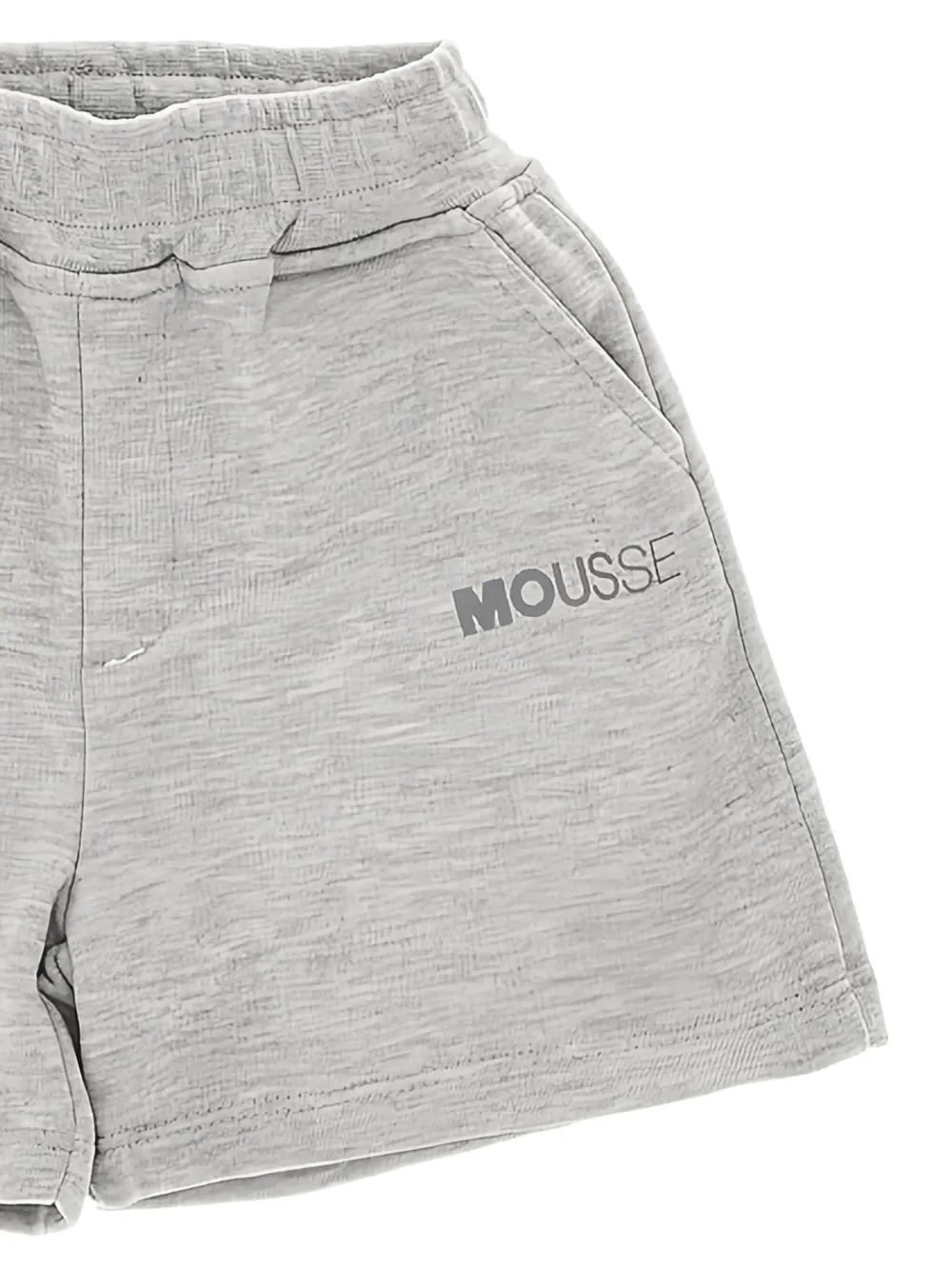 mousse dans la bouche Shorts met elastische band Grijs