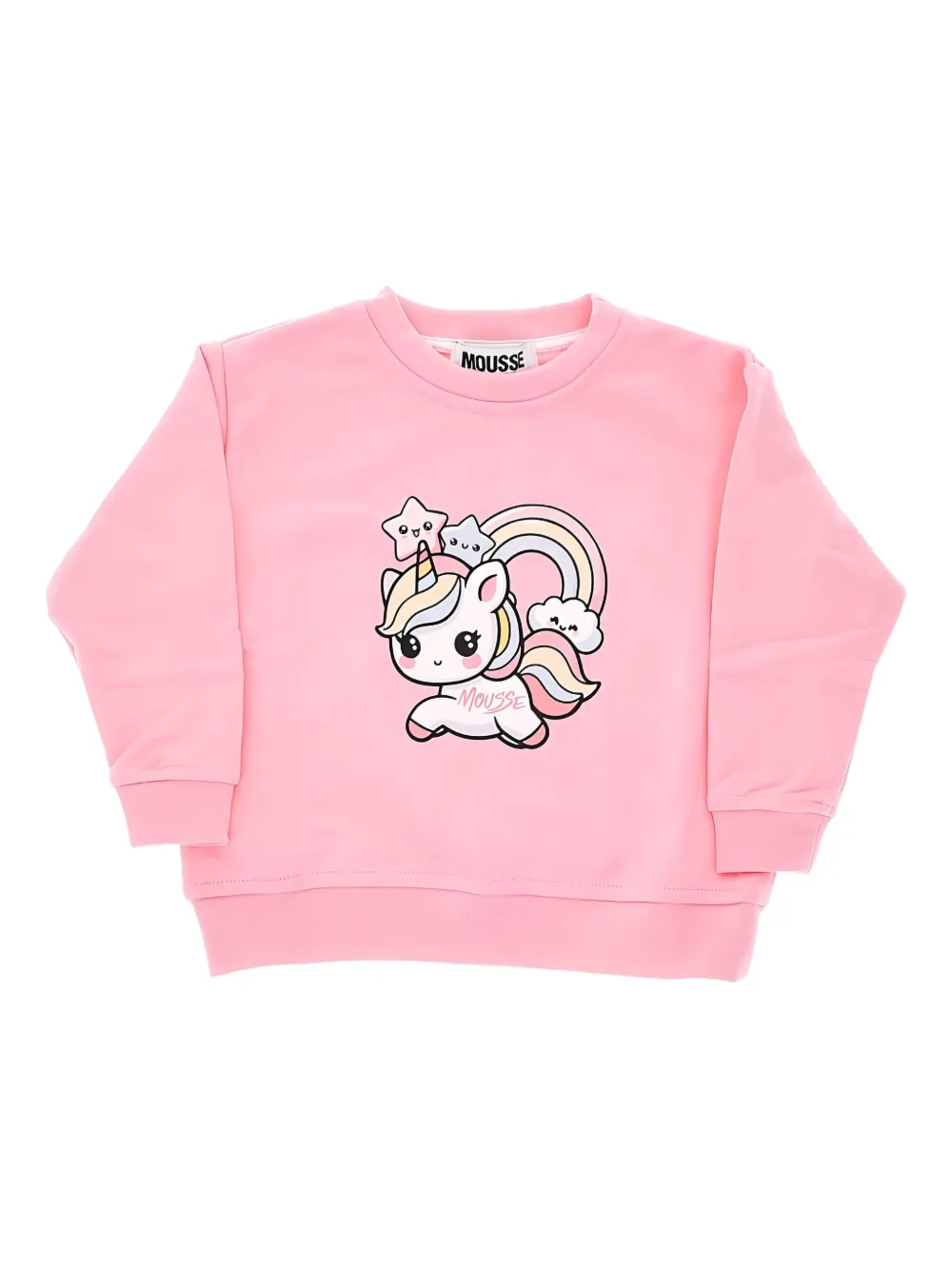 Mousse dans la bouche graphic-print sweatshirt .001 PINK