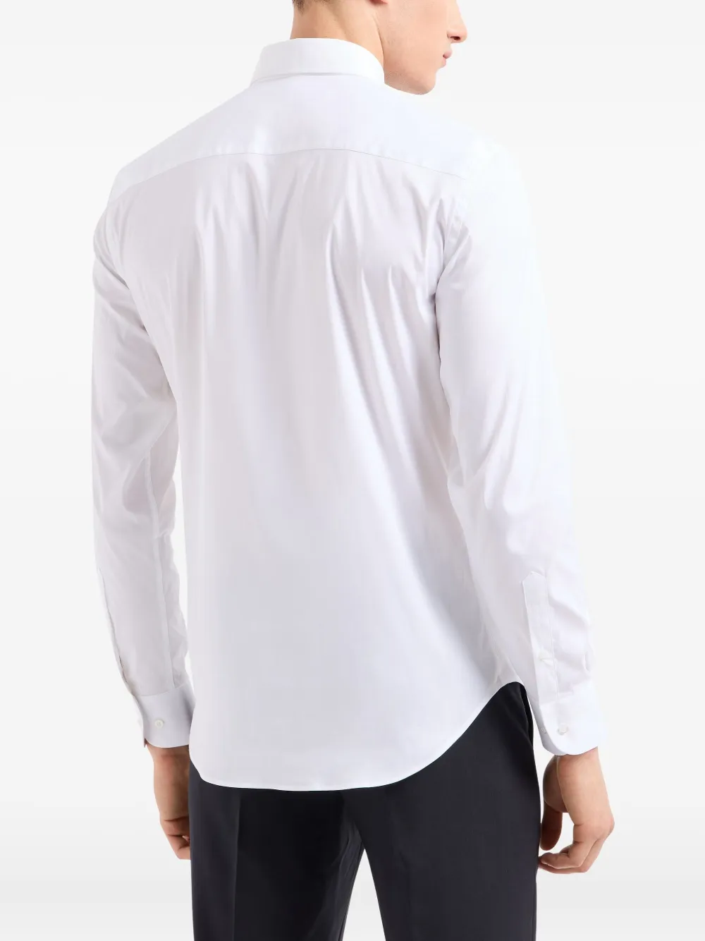 Emporio Armani Overhemd met knopen Wit