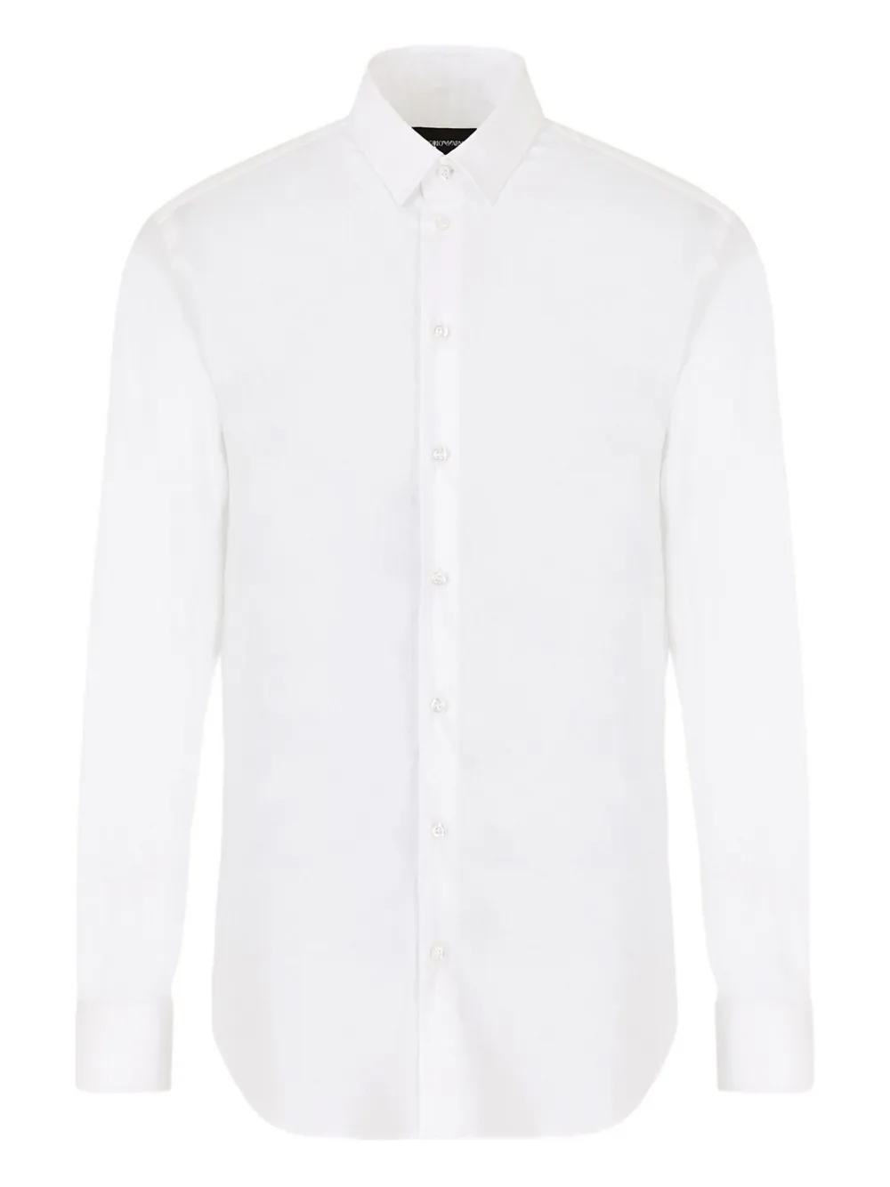 Emporio Armani long-sleeve buttoned shirt | White | Image 1