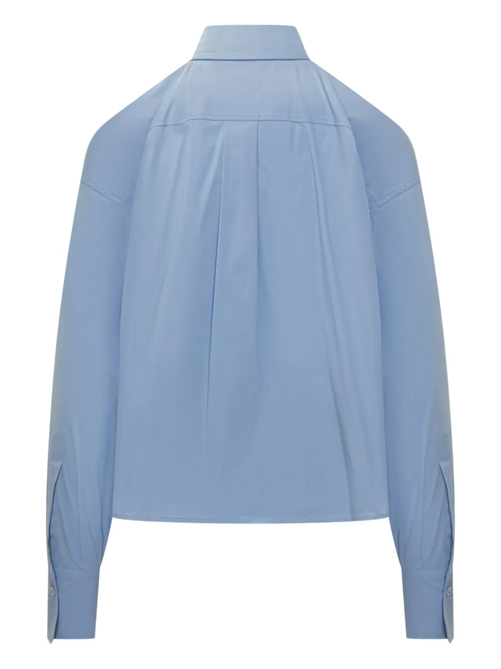 Brunello Cucinelli pocket-patch shirt - Blauw