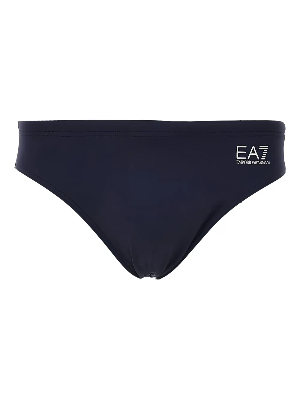 logo-plaque swim briefs