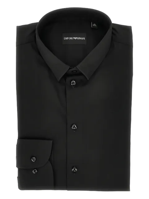 Emporio Armani button-cuff shirt