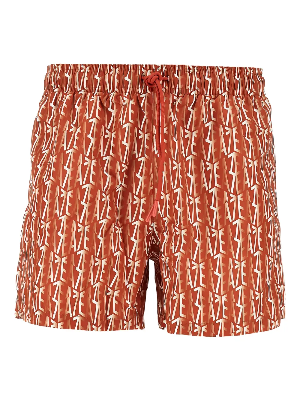EA7 logo-print swim shorts