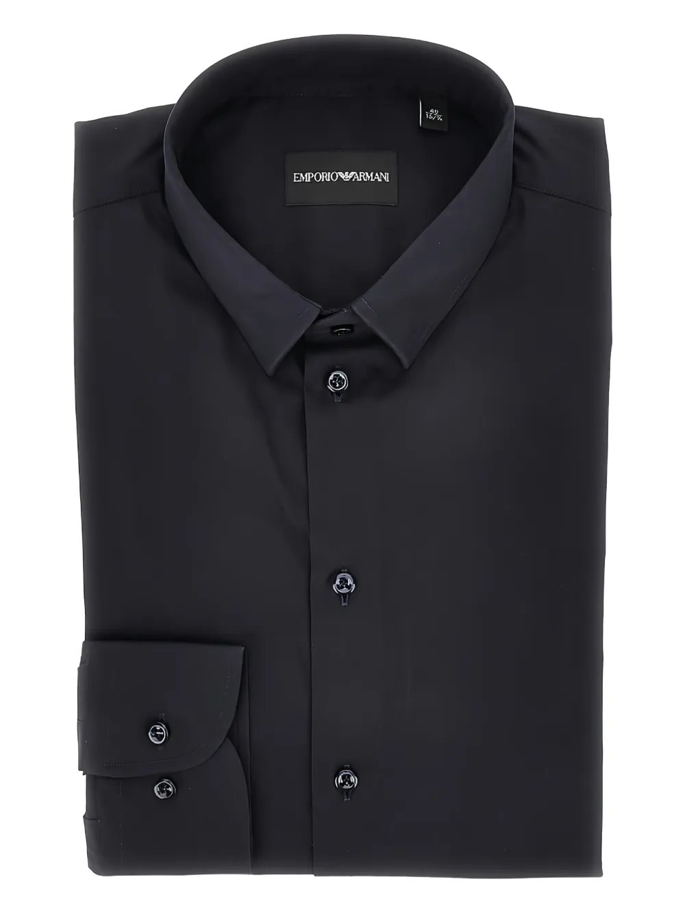 Emporio Armani Button-down overhemd Blauw