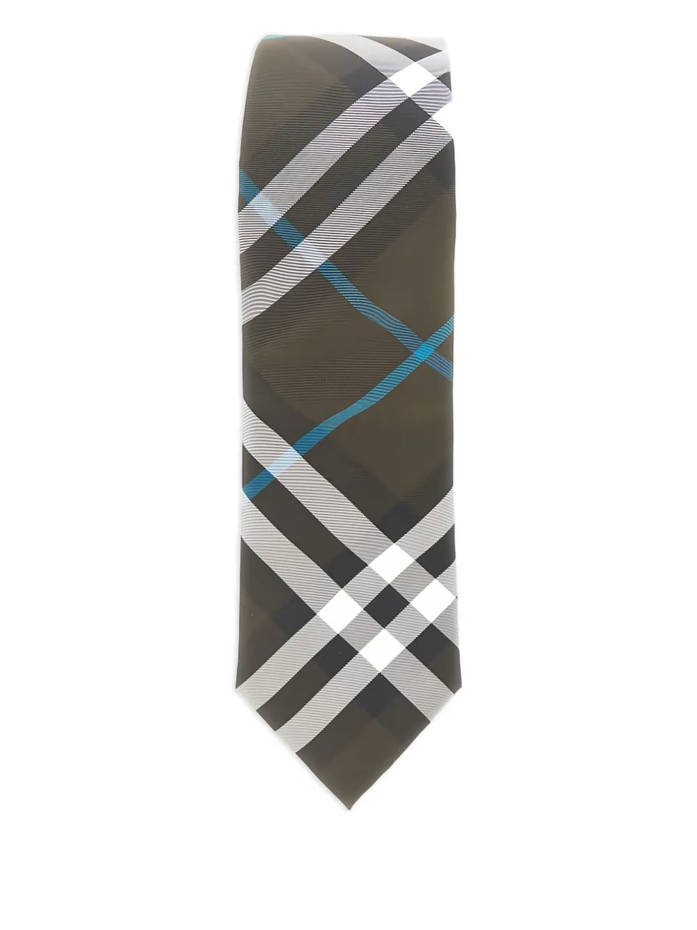 Burberry check-pattern tie Bruin