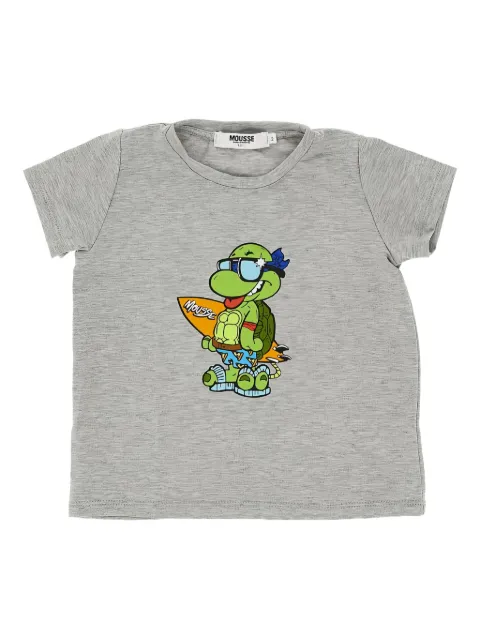 mousse dans la bouche graphic-print T-shirt