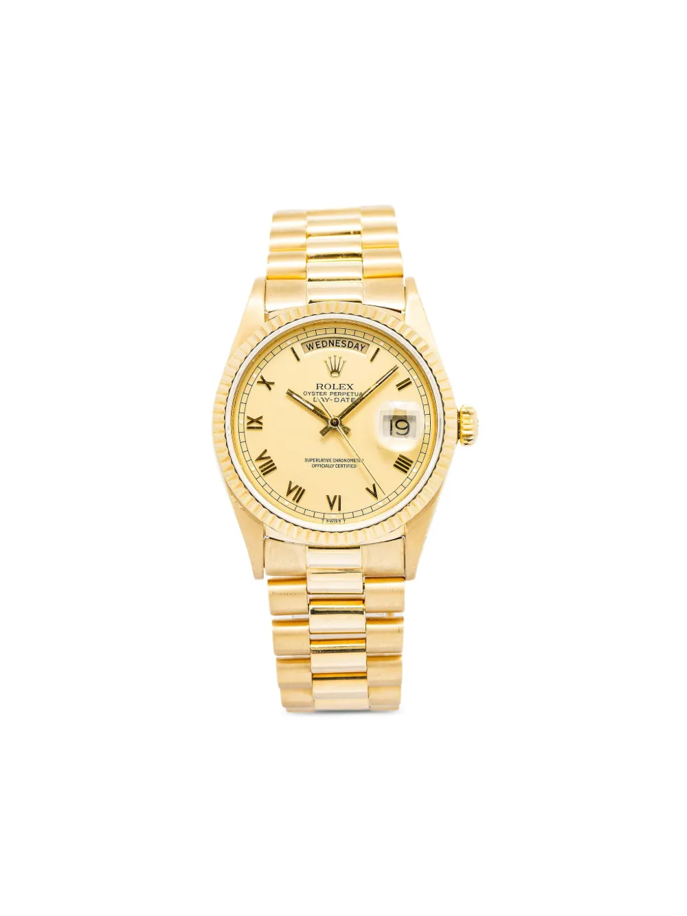 Gold DayDate Fluted 36mm