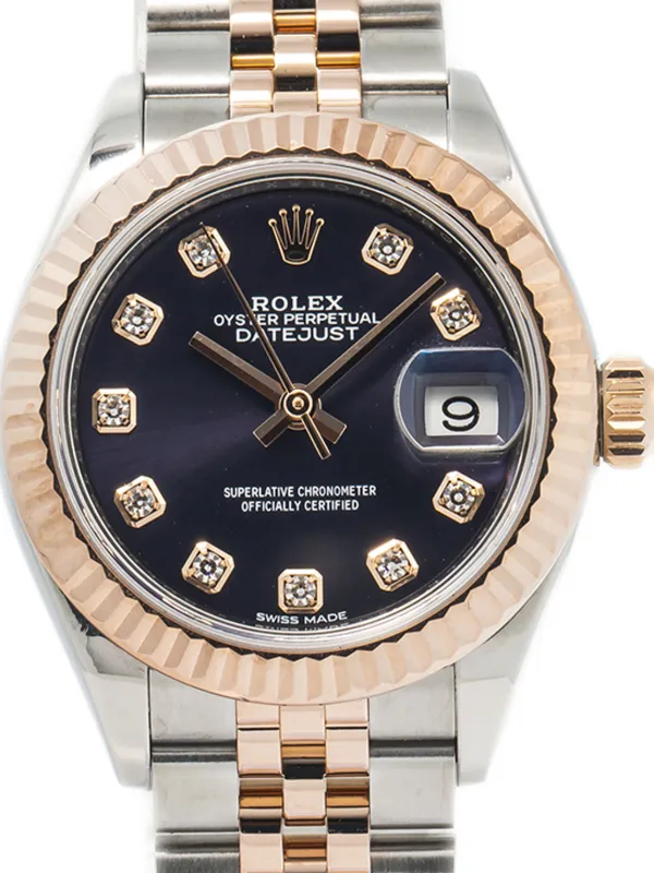 デイトジャスト　28mm シルバー×ゴールド Rolex プレオウンド デイトジャスト 28mm | シルバートーン