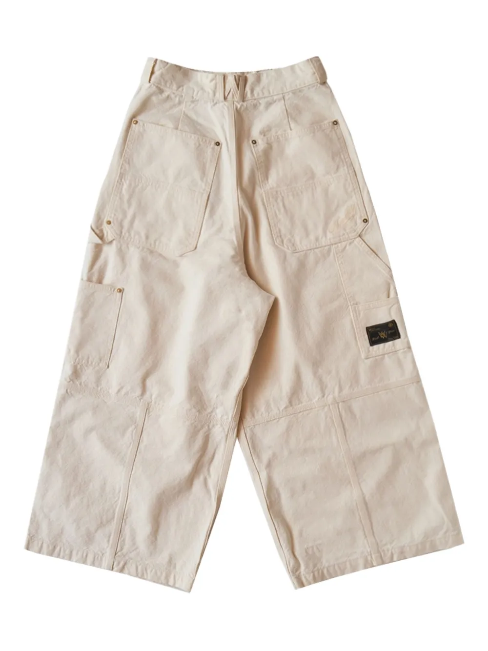 Willy Chavarria Stockton bootcut jeans - Wit