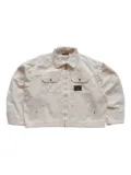 Willy Chavarria Stockton shirt jacket - White