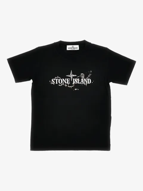 Stone Island Junior t-shirt med rundad hals