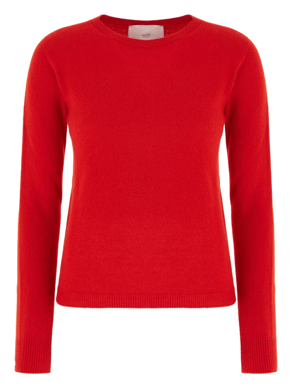 Vanisé Crew-neck Sweater In Red