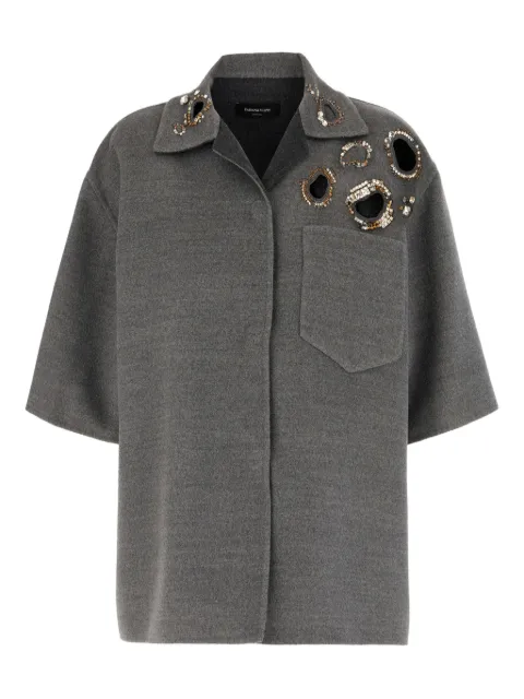 Fabiana Filippi crystal-embellishment shirt