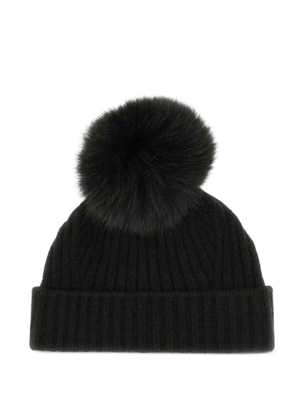Vanisè bonnet côtelé à détail de pompon | Image 2