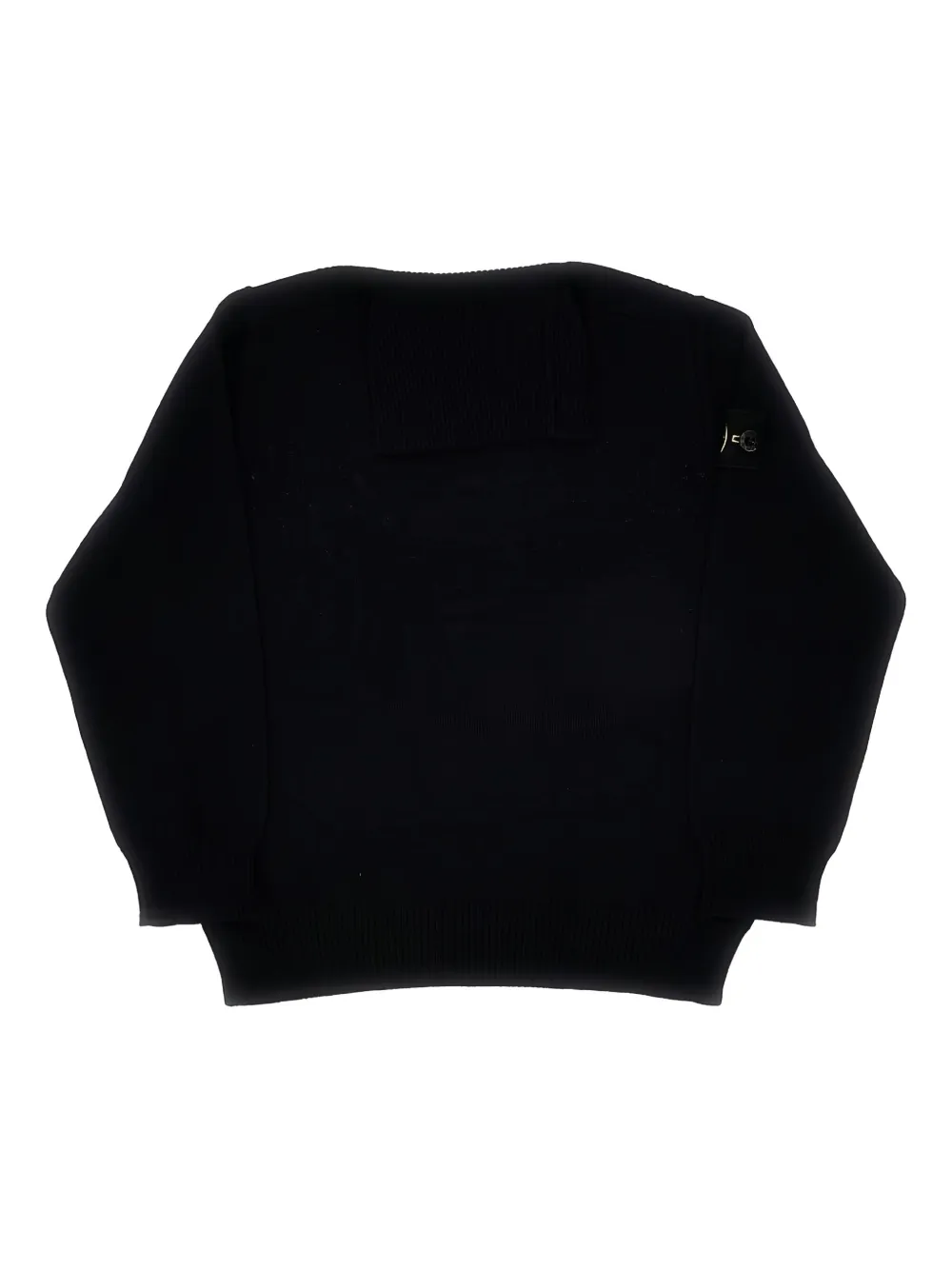Stone Island Junior Wollen trui V0020 BLACK