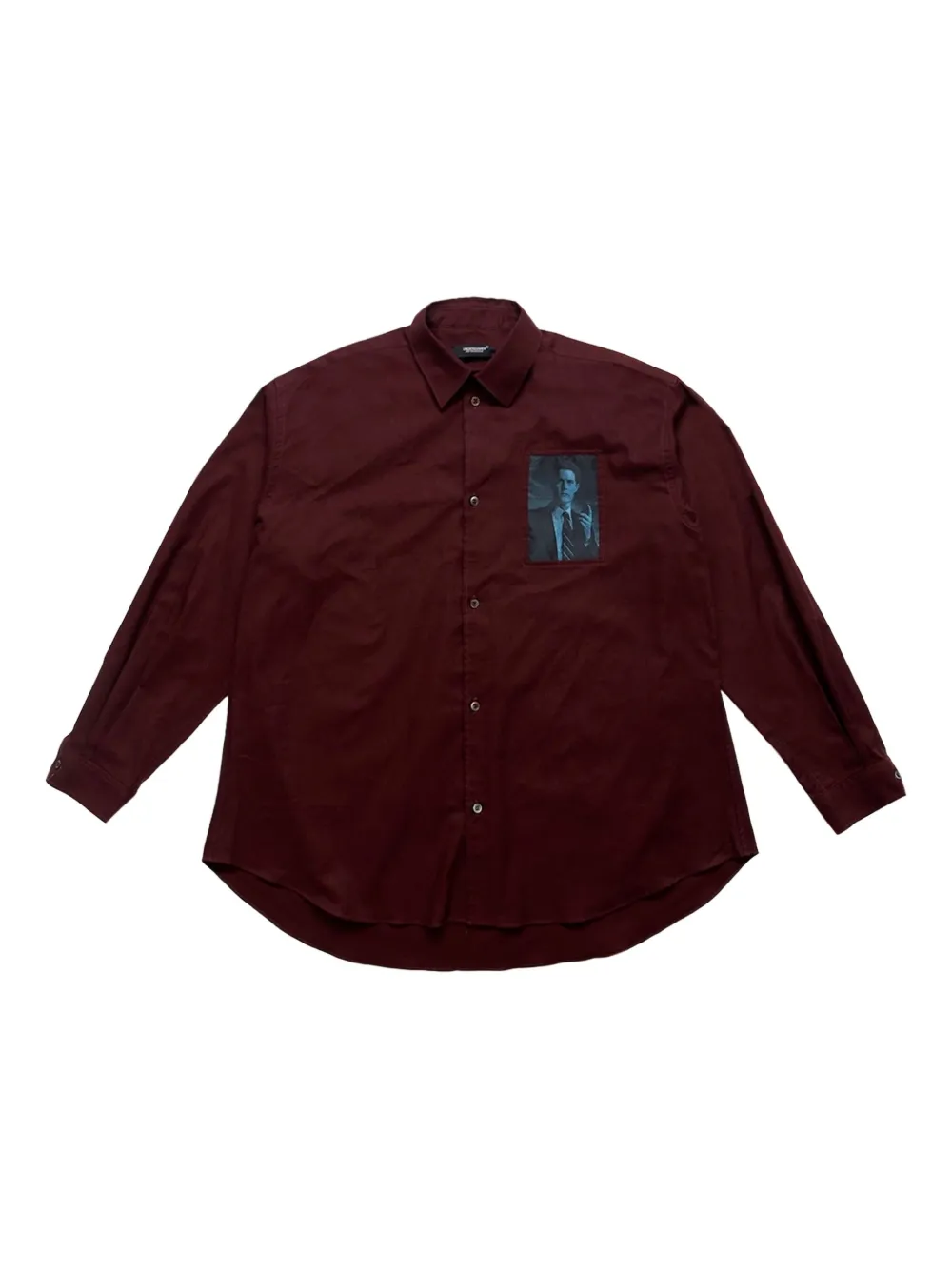 x Twin Peaks graphic-appliqué shirt