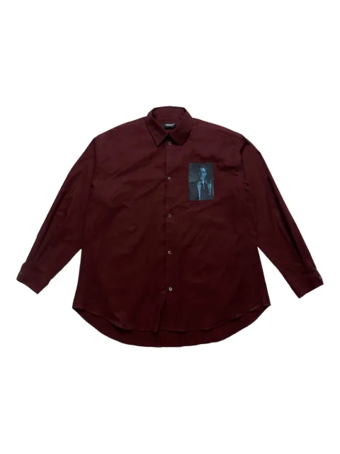 Undercover x Twin Peaks graphic-appliqué shirt