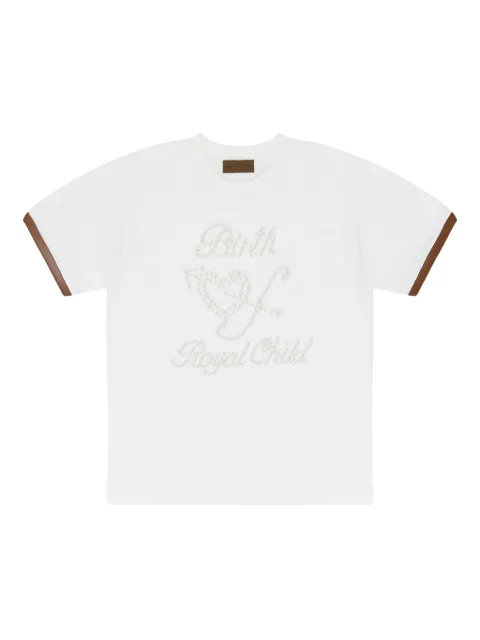 BIRTH OF ROYAL CHILD パールトリム ショートスリーブ トップ