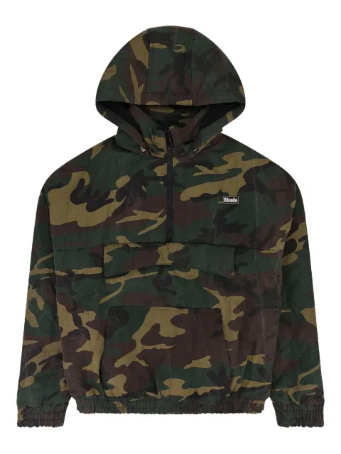 RHUDE Hoodie mit Camouflagemuster