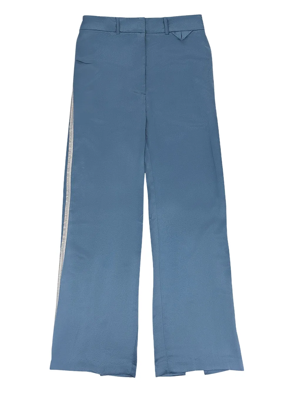 RHUDE Stadium Blue/White broek met contrasterende afwerking - Blauw