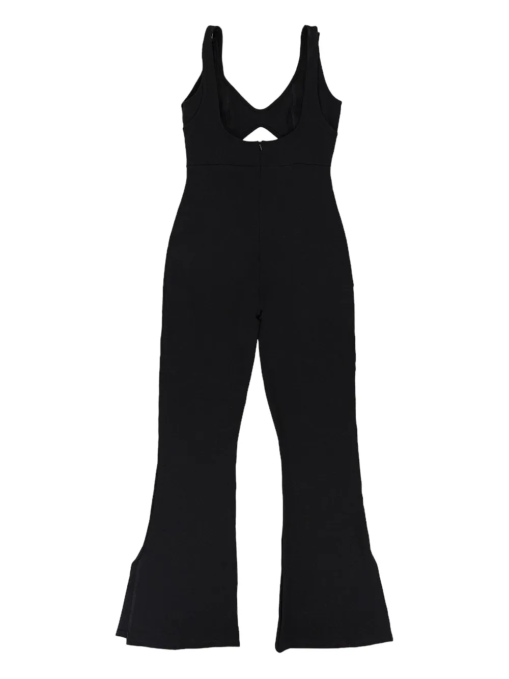 RHUDE Flared jumpsuit met uitgesneden details - Zwart