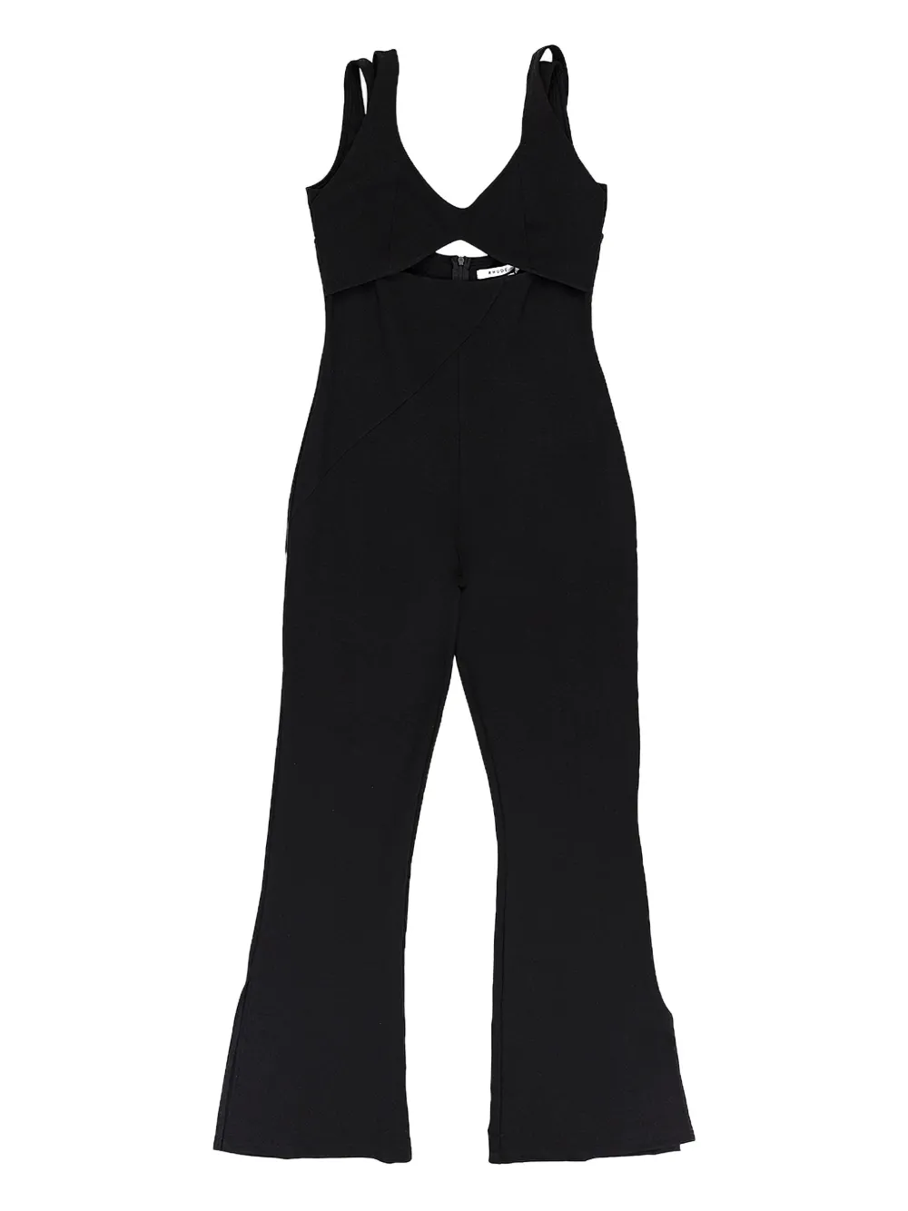 RHUDE cut-out flared jumpsuit | Black | Image 1