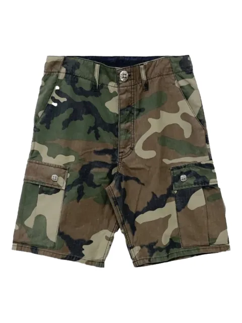 Chrome Hearts camouflage-pattern cargo shorts