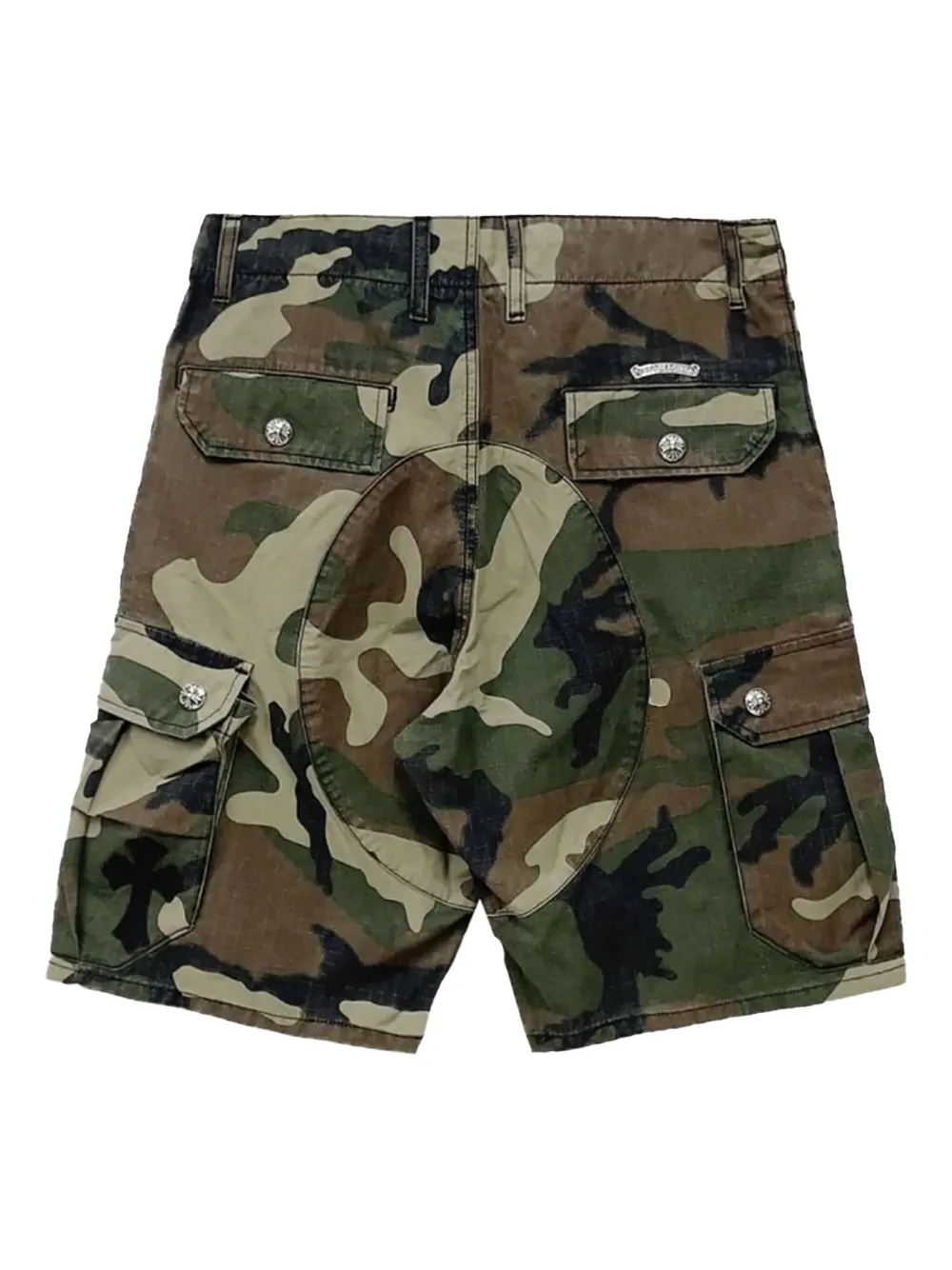 Chrome Hearts Cargo shorts - Groen