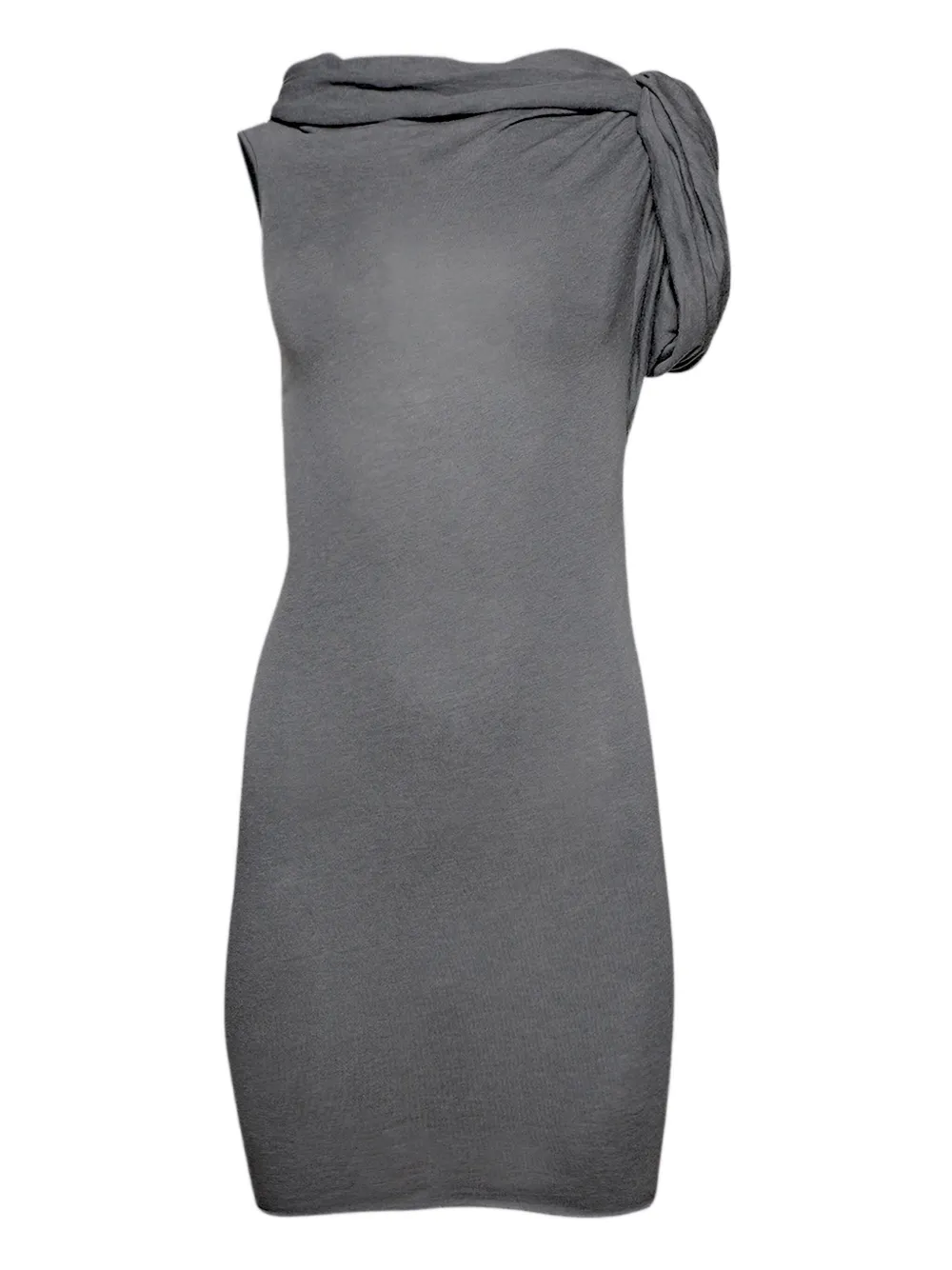 Rick Owens draped twist top | Grey | Image 1