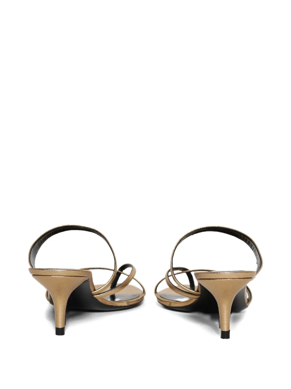 Jude 65mm Heath leather criss-cross sandals | Heeled Sandals | Image 2