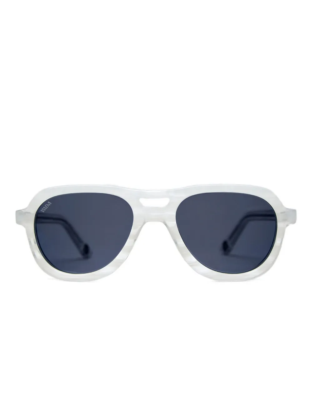 Vada pilot-frame sunglasses | White | Image 1