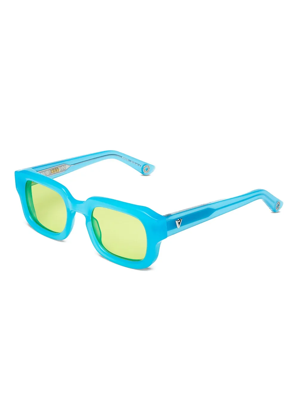 Vada Haskell Fever square-frame sunglasses - Blauw