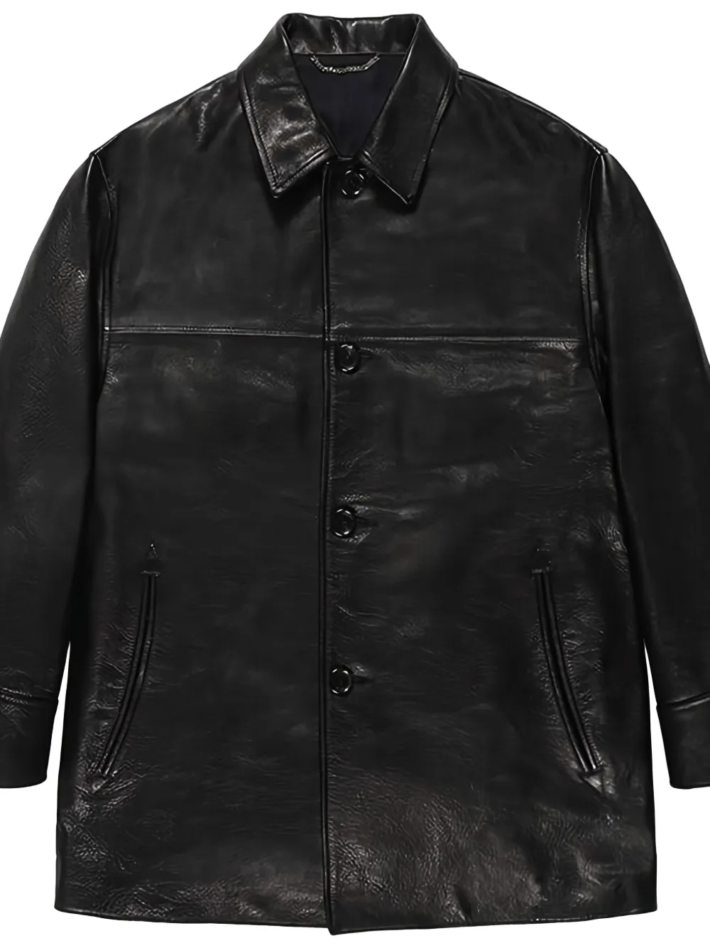 WACKO MARIA button-fastening leather jacket | Jackets | Image 2