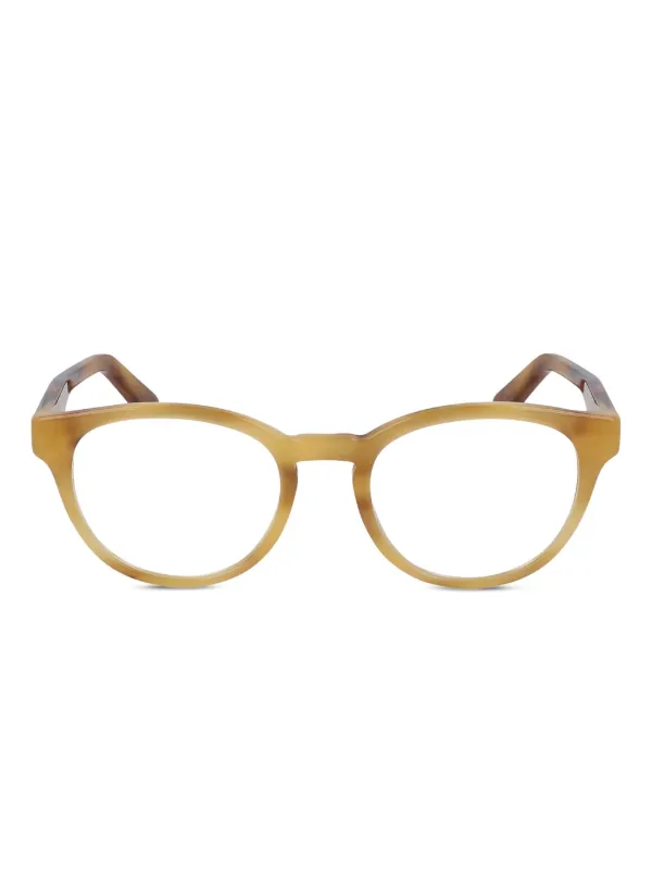 Chloé Round-frame Glasses in Brown