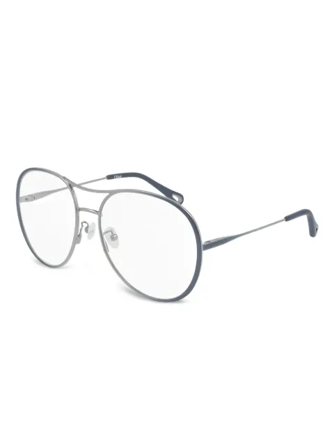 Chloé lentes con armazón ovalada