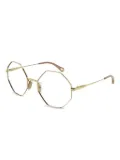 Chloé octagonal-frame glasses - Gold