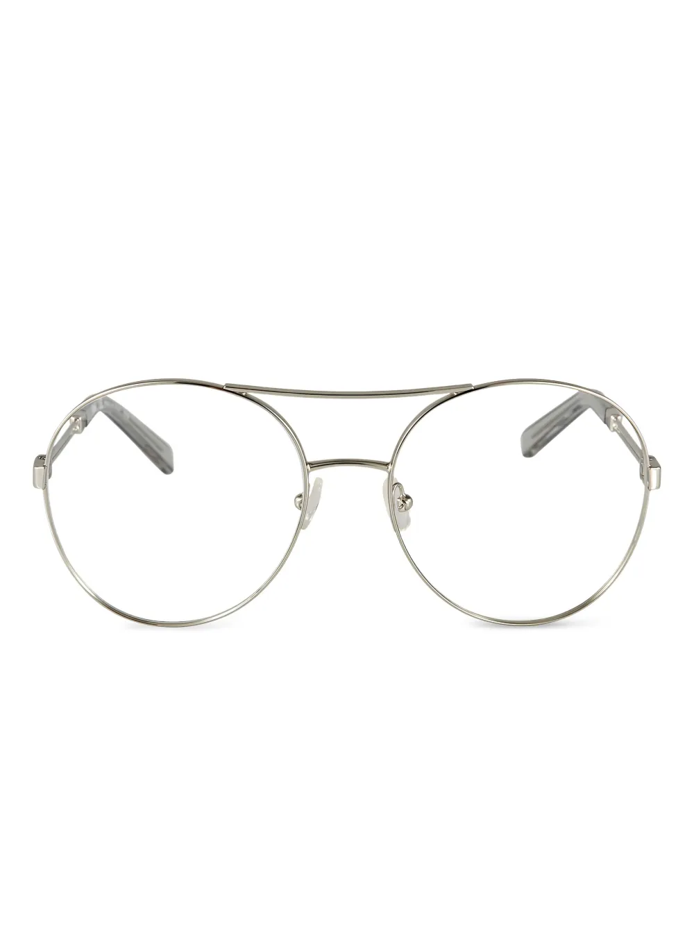 Chloé round frame glasses | Silver | Image 1