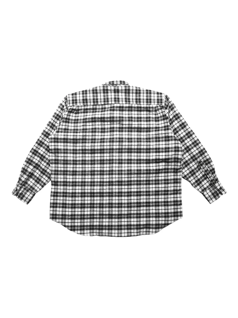 VETEMENTS checked shirt - Zwart