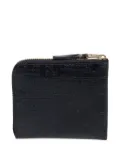 Comme Des Garçons Wallet embossed-logo wallet - Black