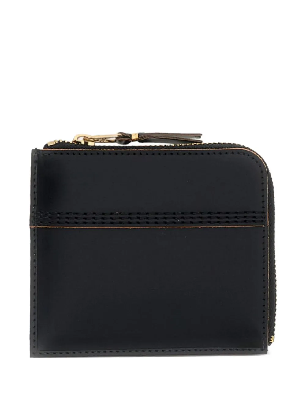 Comme Des Garçons Wallet portemonnee van leer Zwart