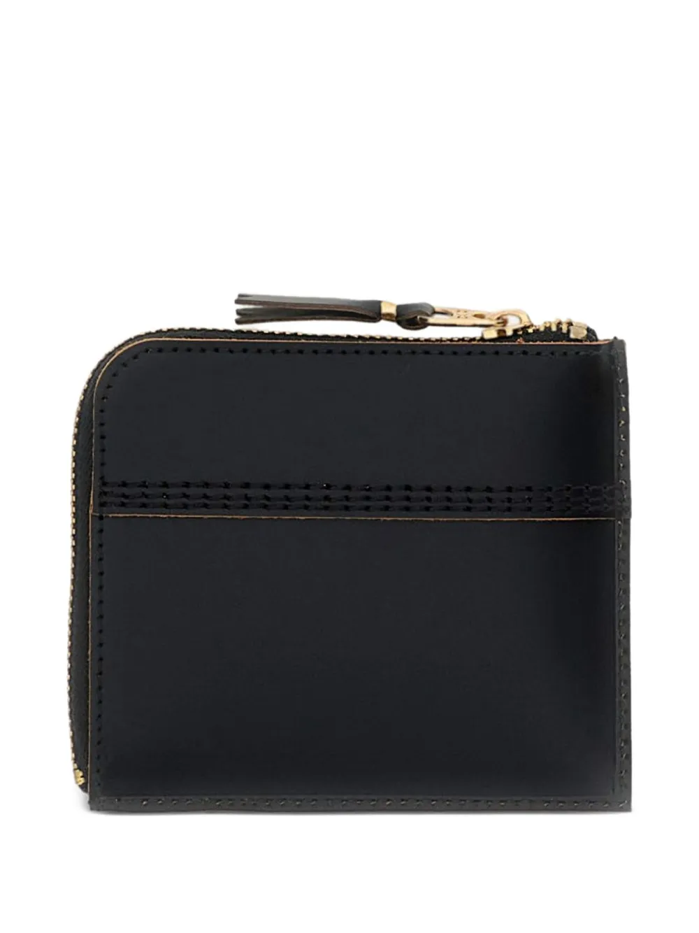 Comme Des Garçons Wallet portemonnee van leer Zwart