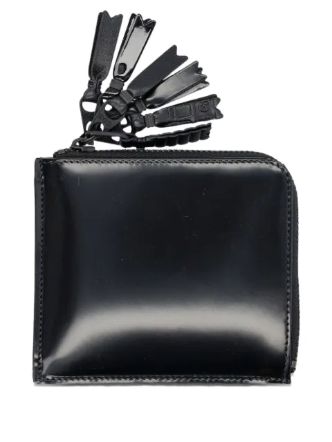 Comme Des Garçons Wallet half-zip tassel wallet